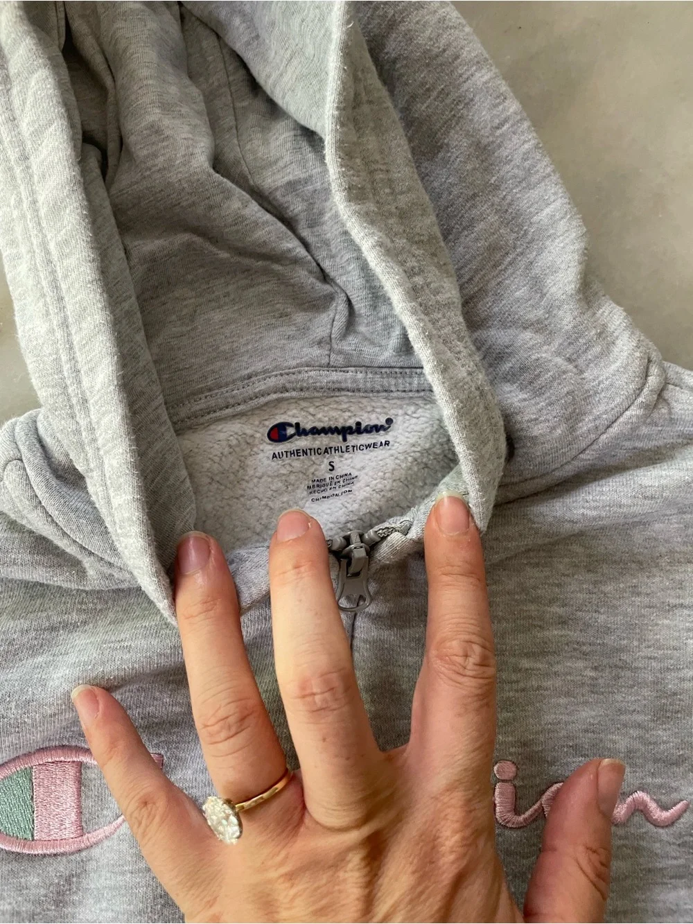 Champion soft zip